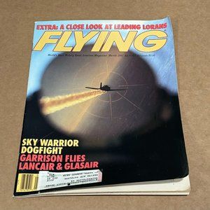 FLYING Magazine - Sky Warriors T-34 / Lancair & Glasair - March 1991